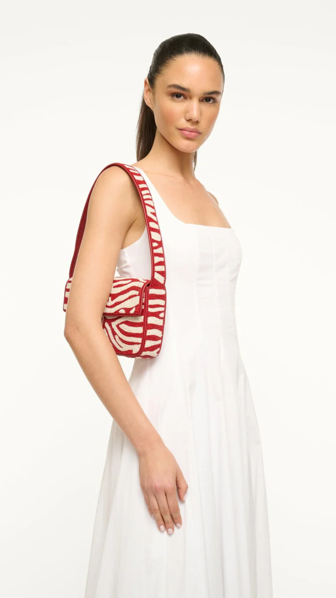 Staud Tommy Beaded Bag