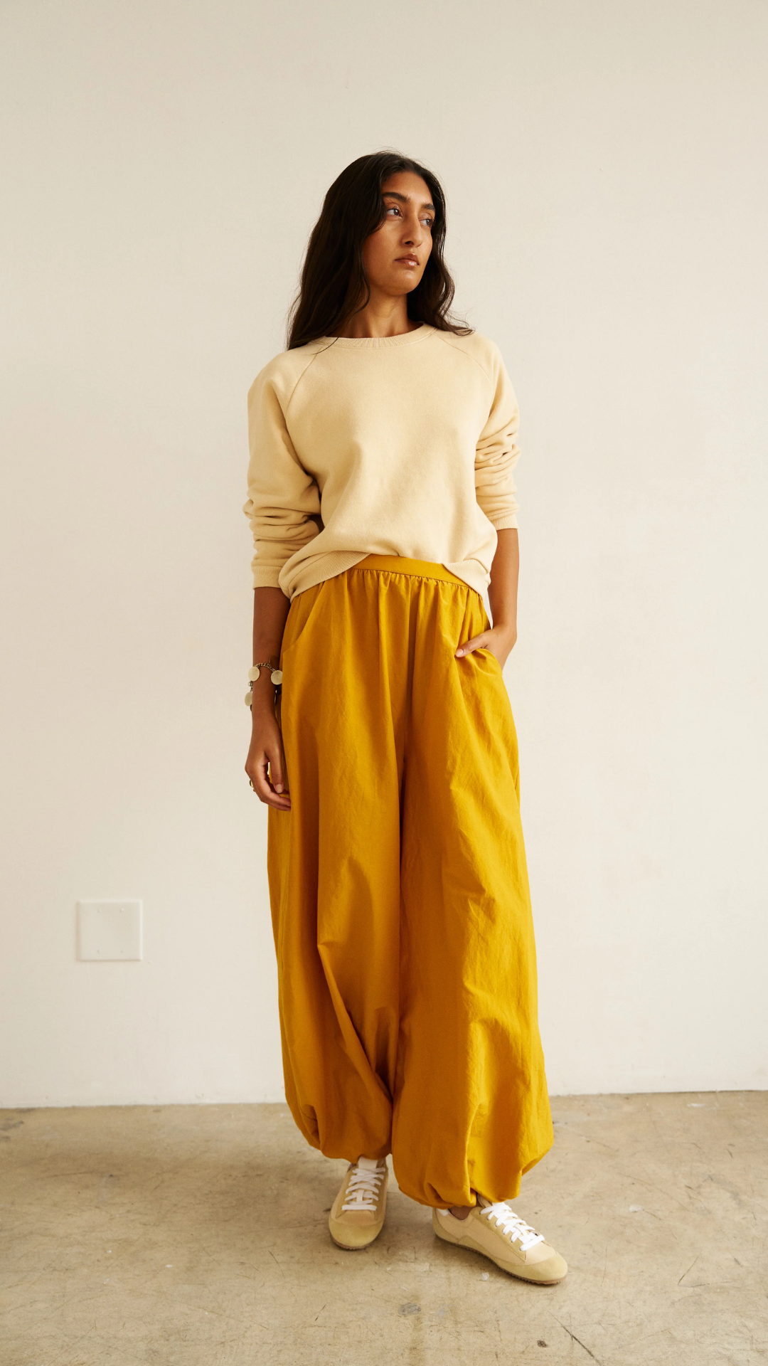 Jamie Haller Sacchetto Sneaker in Butter