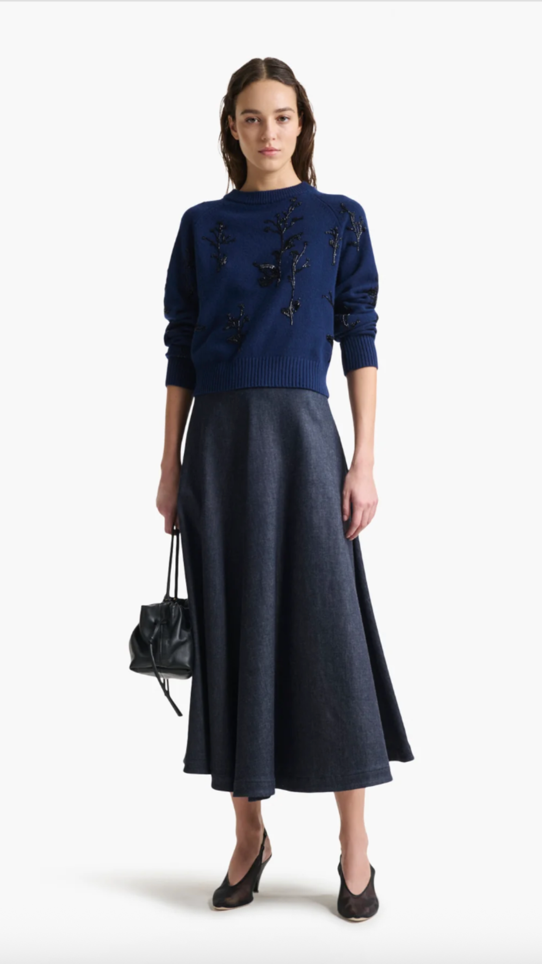 Altuzarra Paulie Sweater in Navy