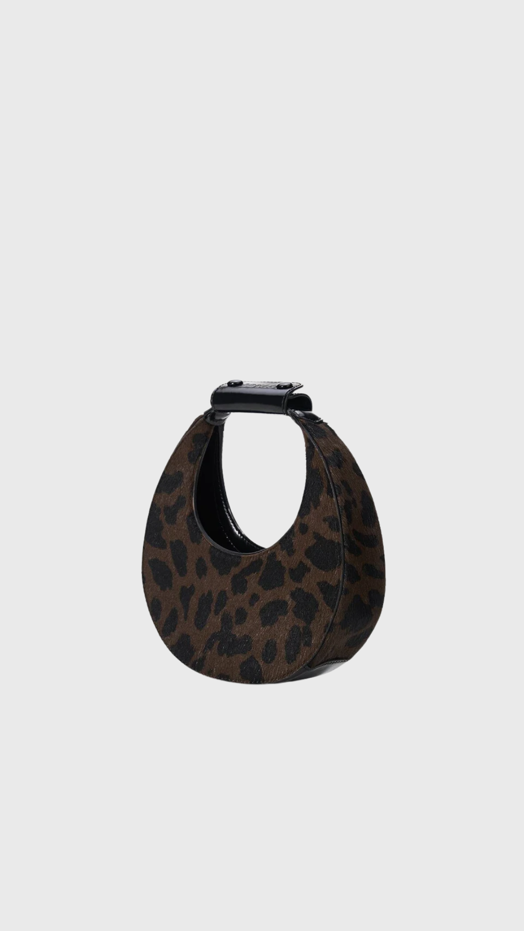 Staud Goodnight Moon Bag in Leopard
