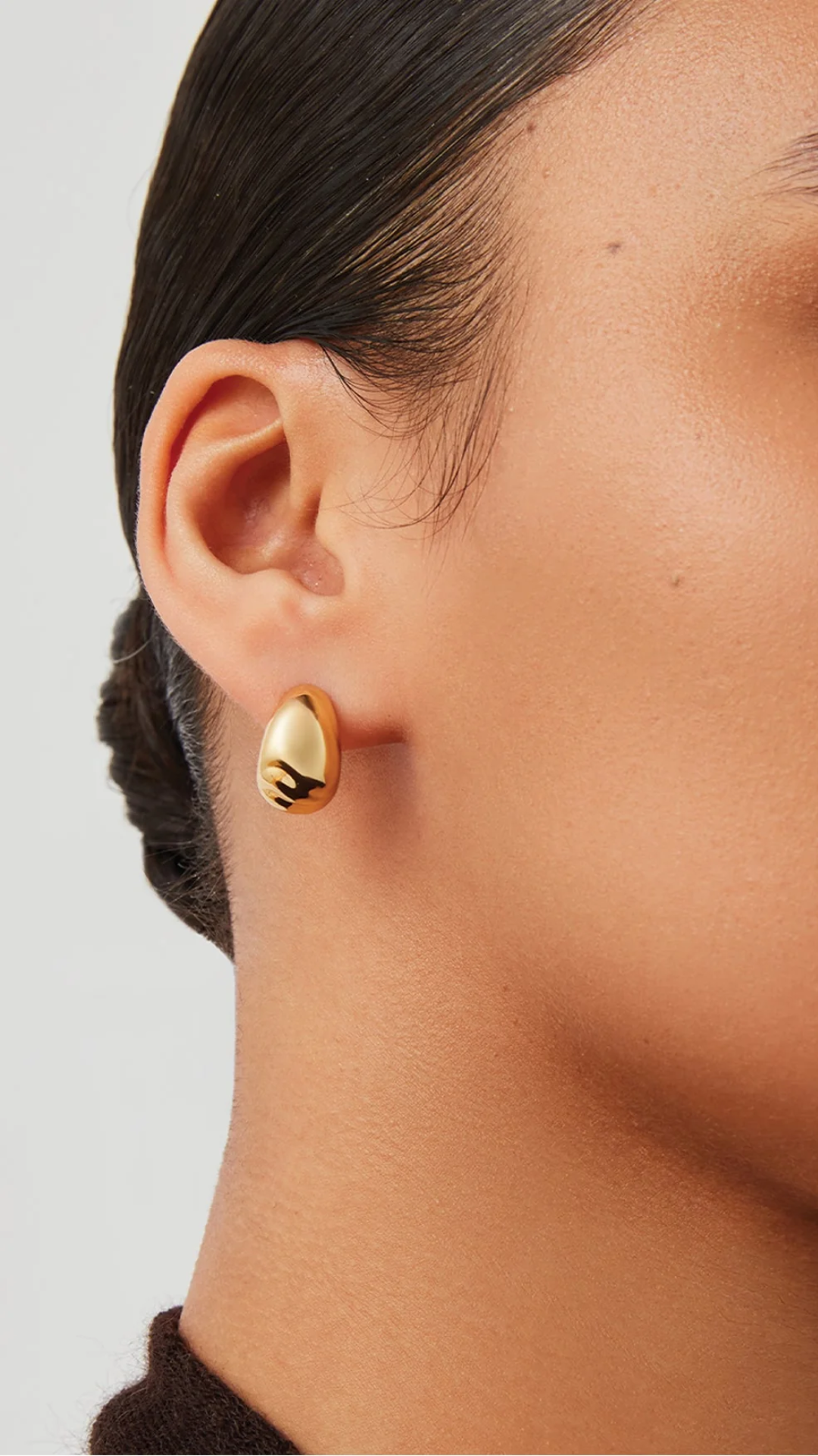 Jenny Bird Small Nelle Earrings in Gold