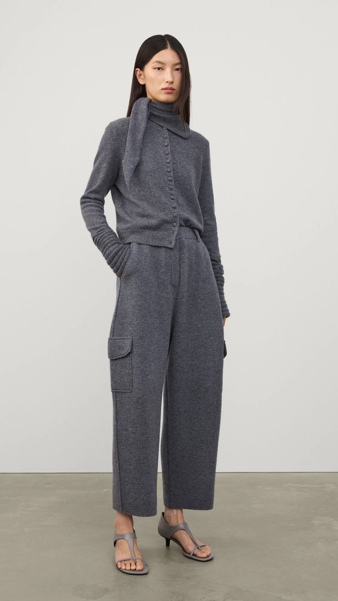 Lisa Yang Azaria Trousers in Graphite