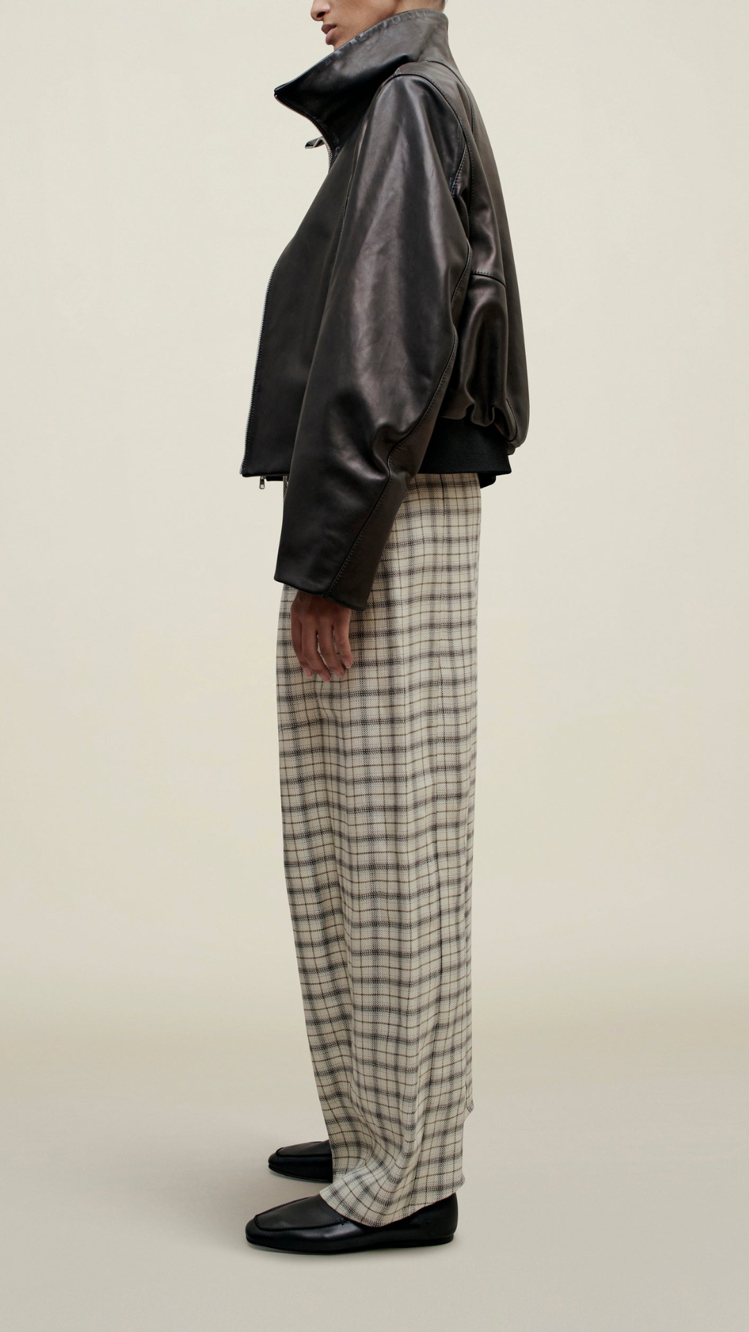 Kallmeyer Clemence Pant in Spruce Plaid