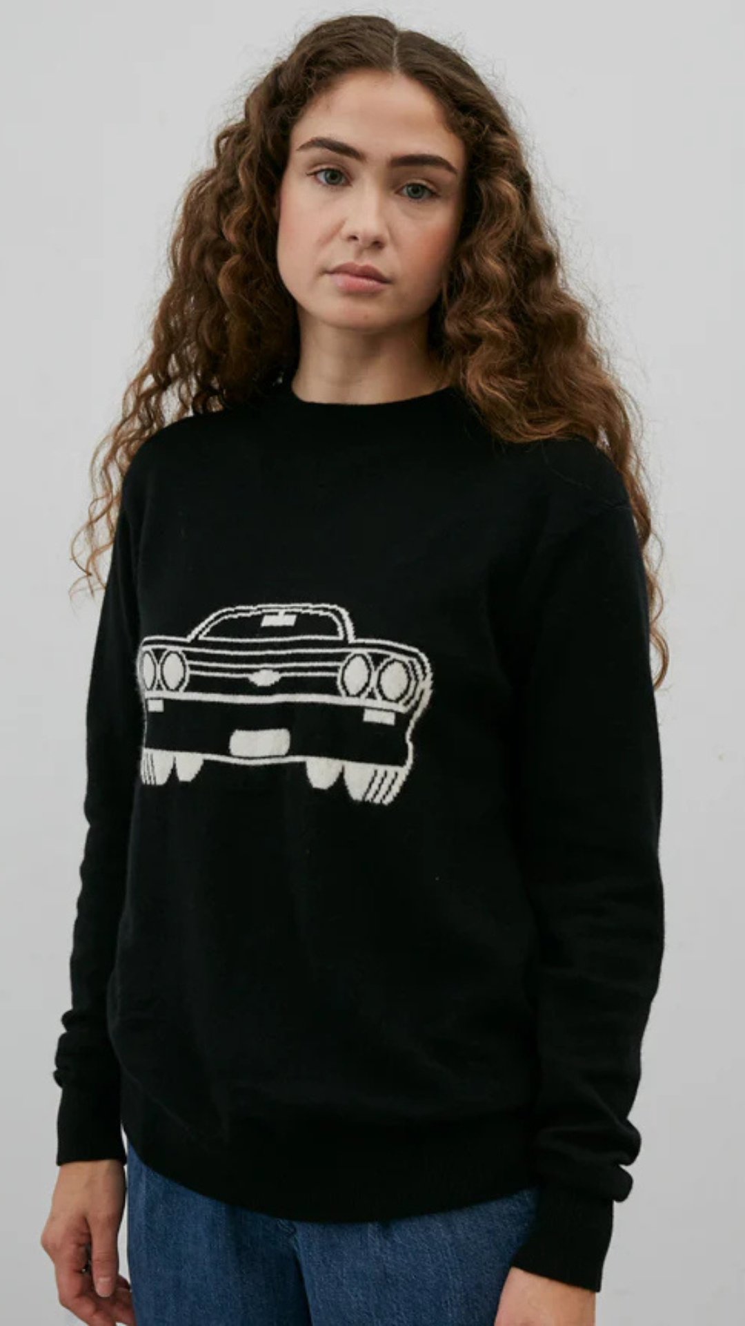 Leret Leret No71 Car Crew Cashmere Sweater