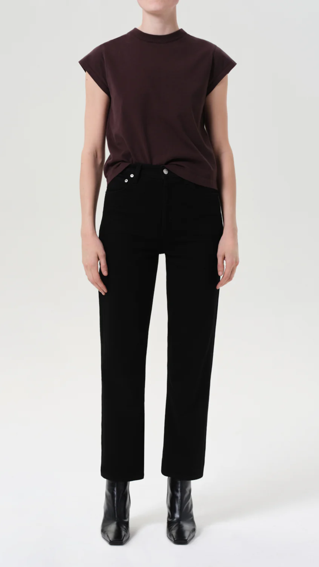 Agolde 90's Pinch Waist Crop Jean in Cover