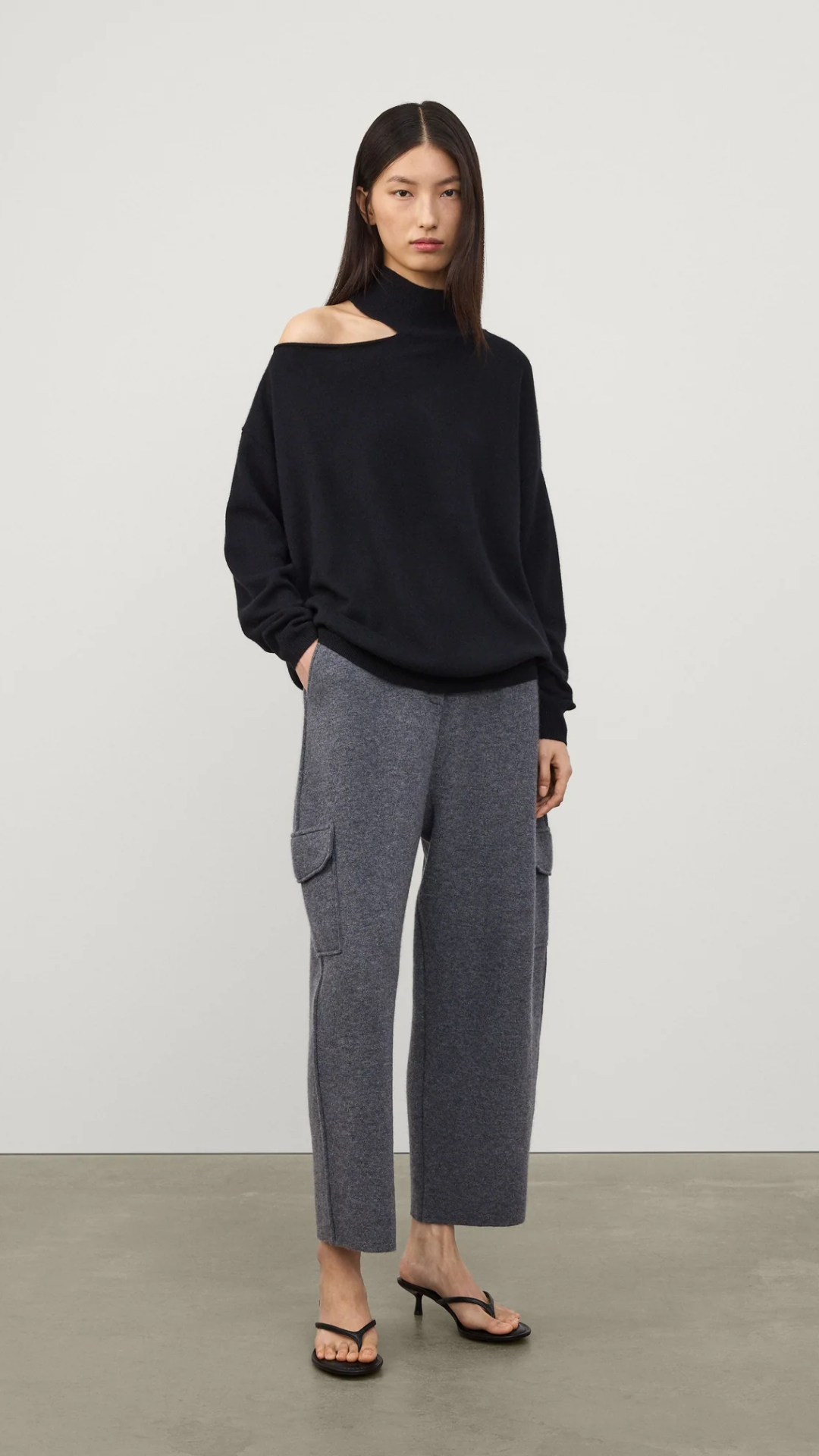 Lisa Yang Alvia Sweater in Black