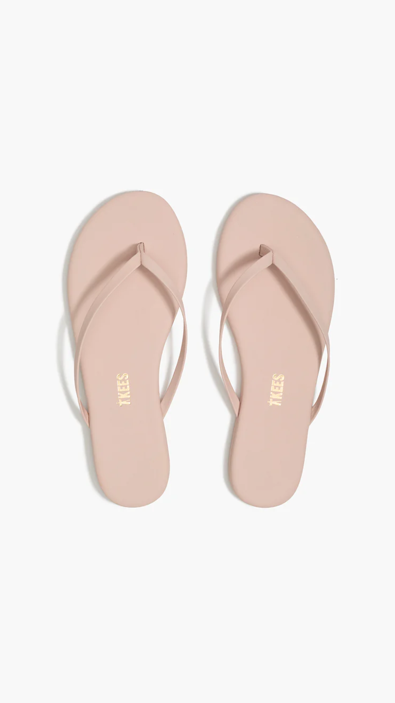 Tkees Lily Pigments Flip Flops in Soft Pink