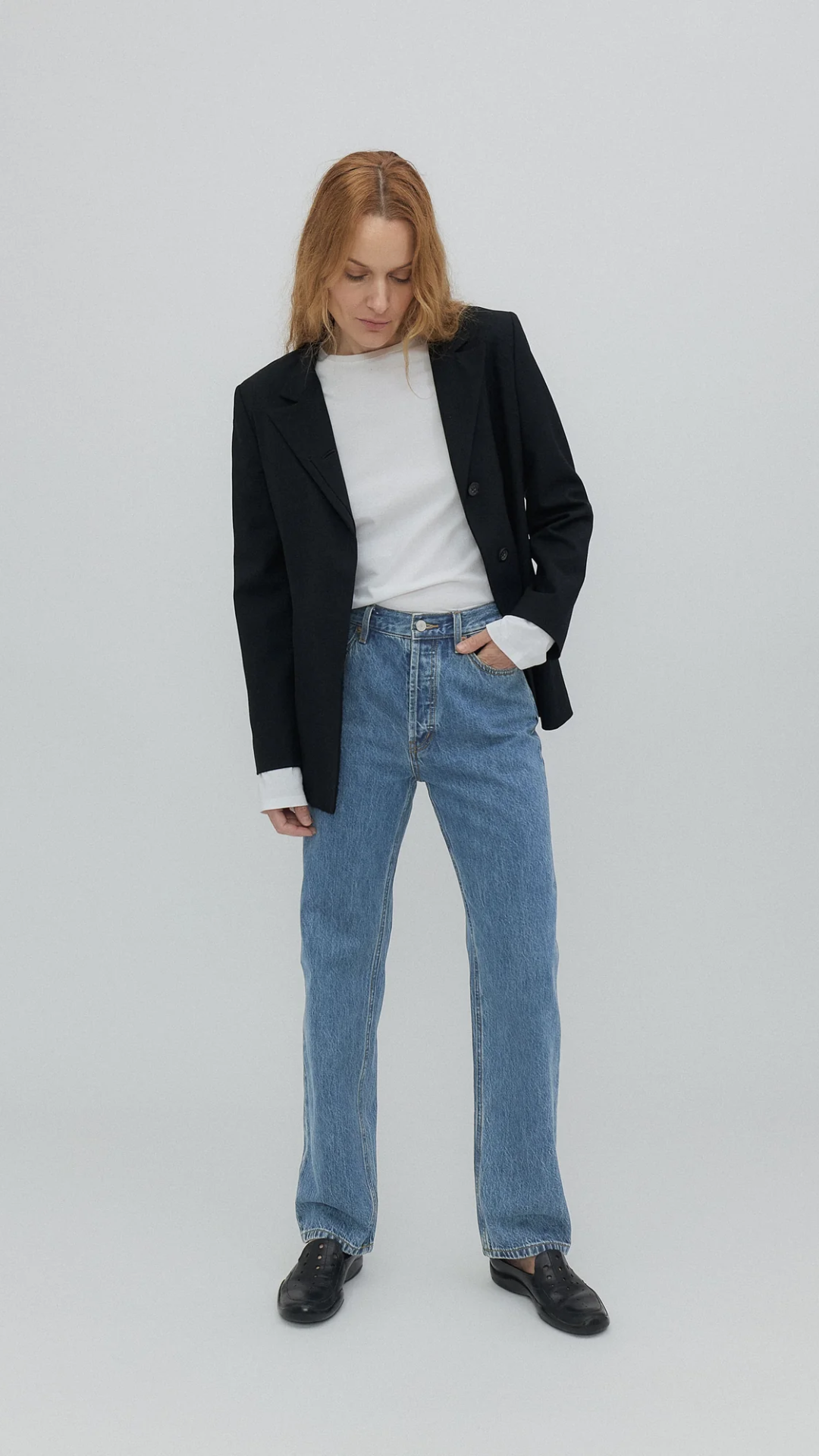 Still Here Childhood Jean in Classic Blue