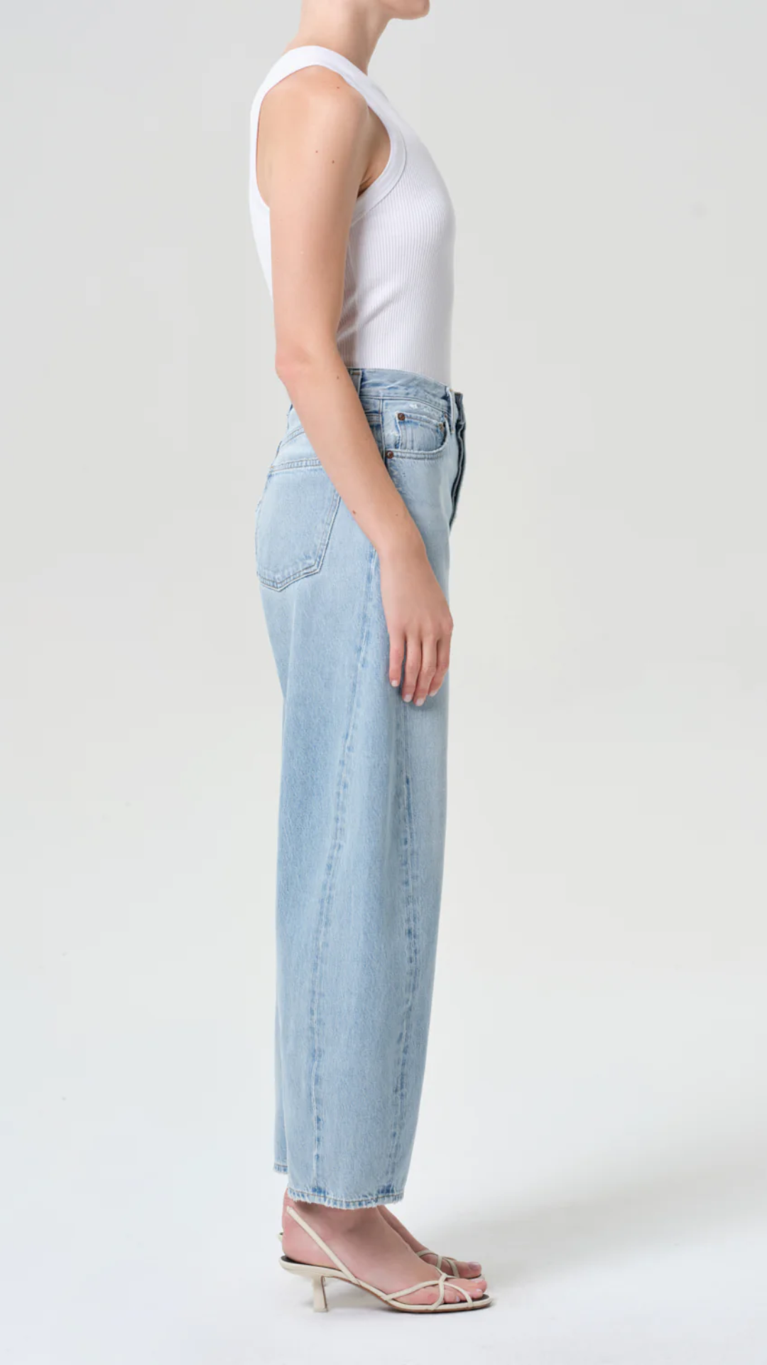 Agolde Luna Pieced Jean in Addition