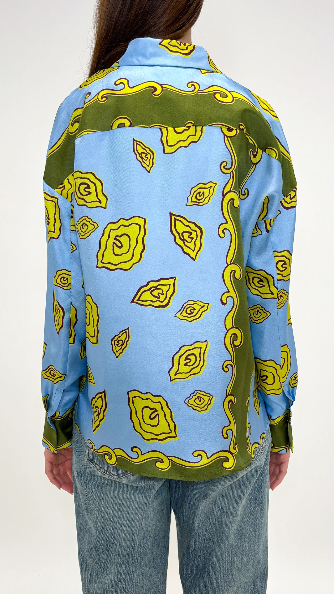 Odeeh Oyster Shirt in Sky