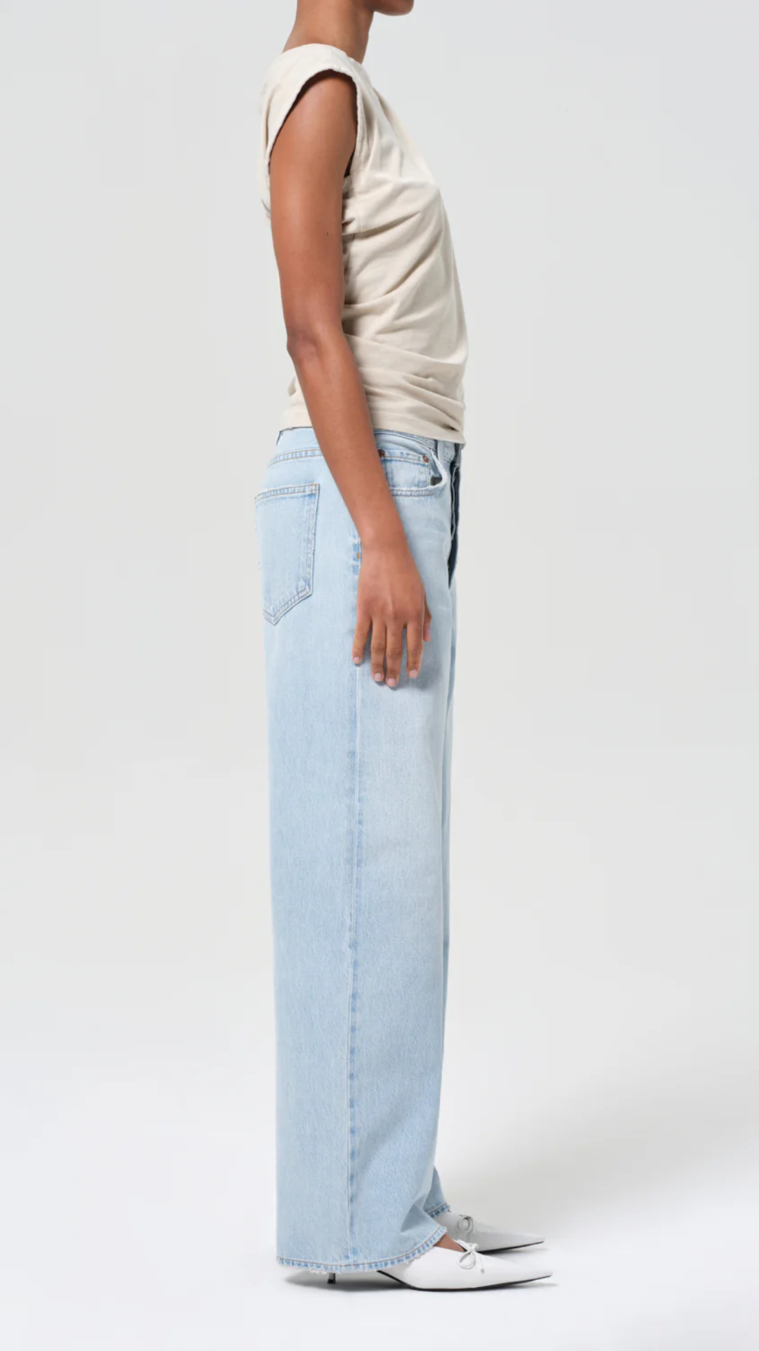 Agolde Low Slung Baggy Jean in Spark