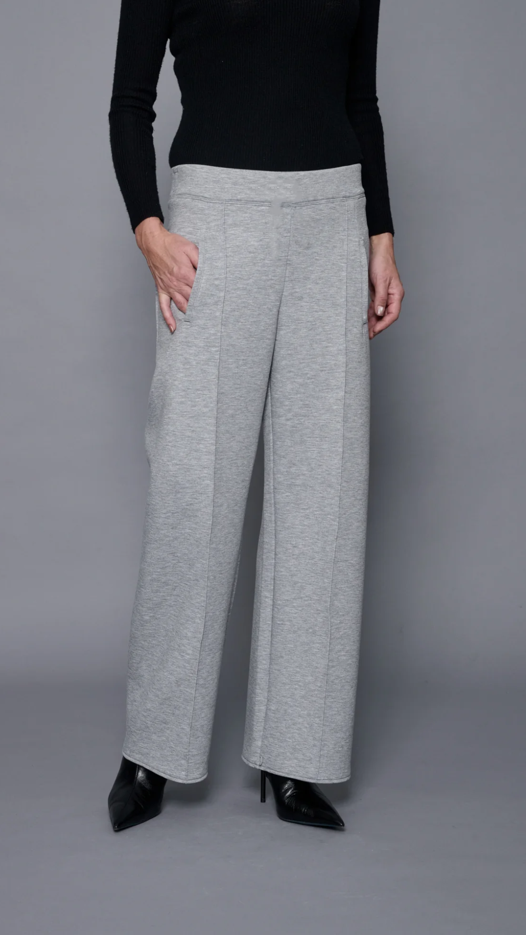 Cog The Big Smoke Galaxy Semi-wide Trousers in Light Grey