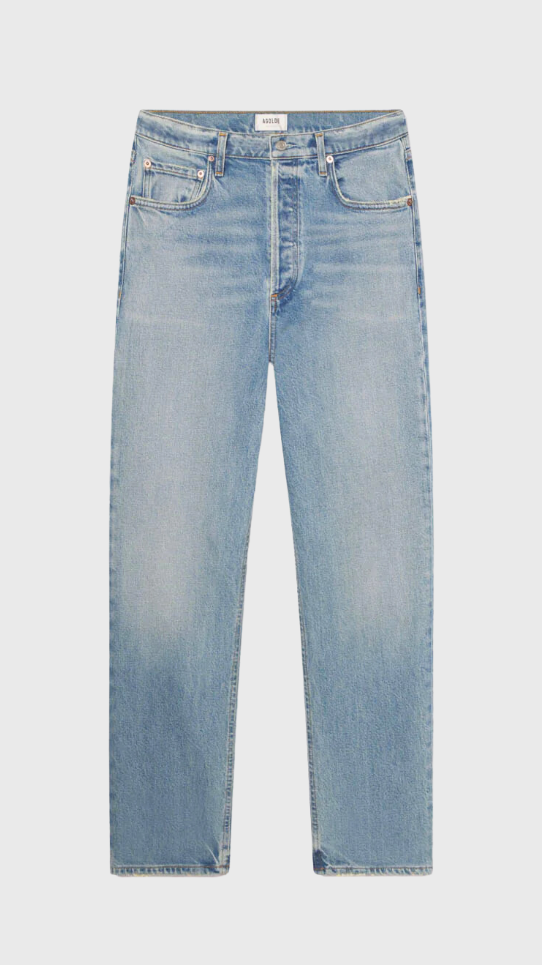 Agolde 90's Pinch Waist Crop Jean in Ripple