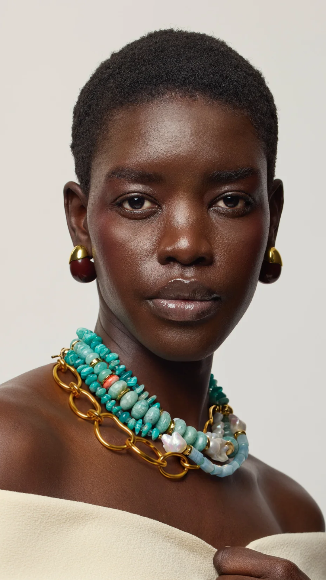 Lizzie Fortunato Cabana Necklace in Calder Garden