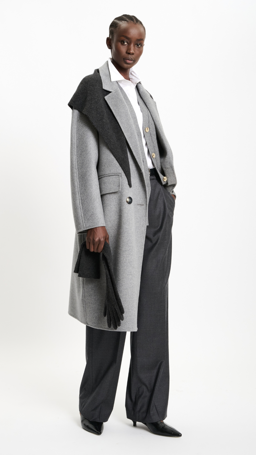 Arch4 Kinvara Coat in Granite
