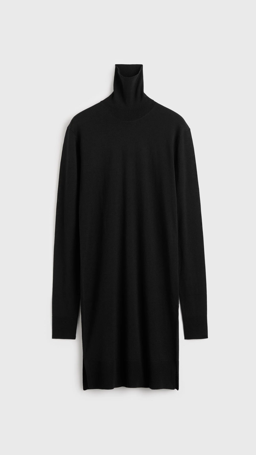 Toteme Turtleneck Dress in Black
