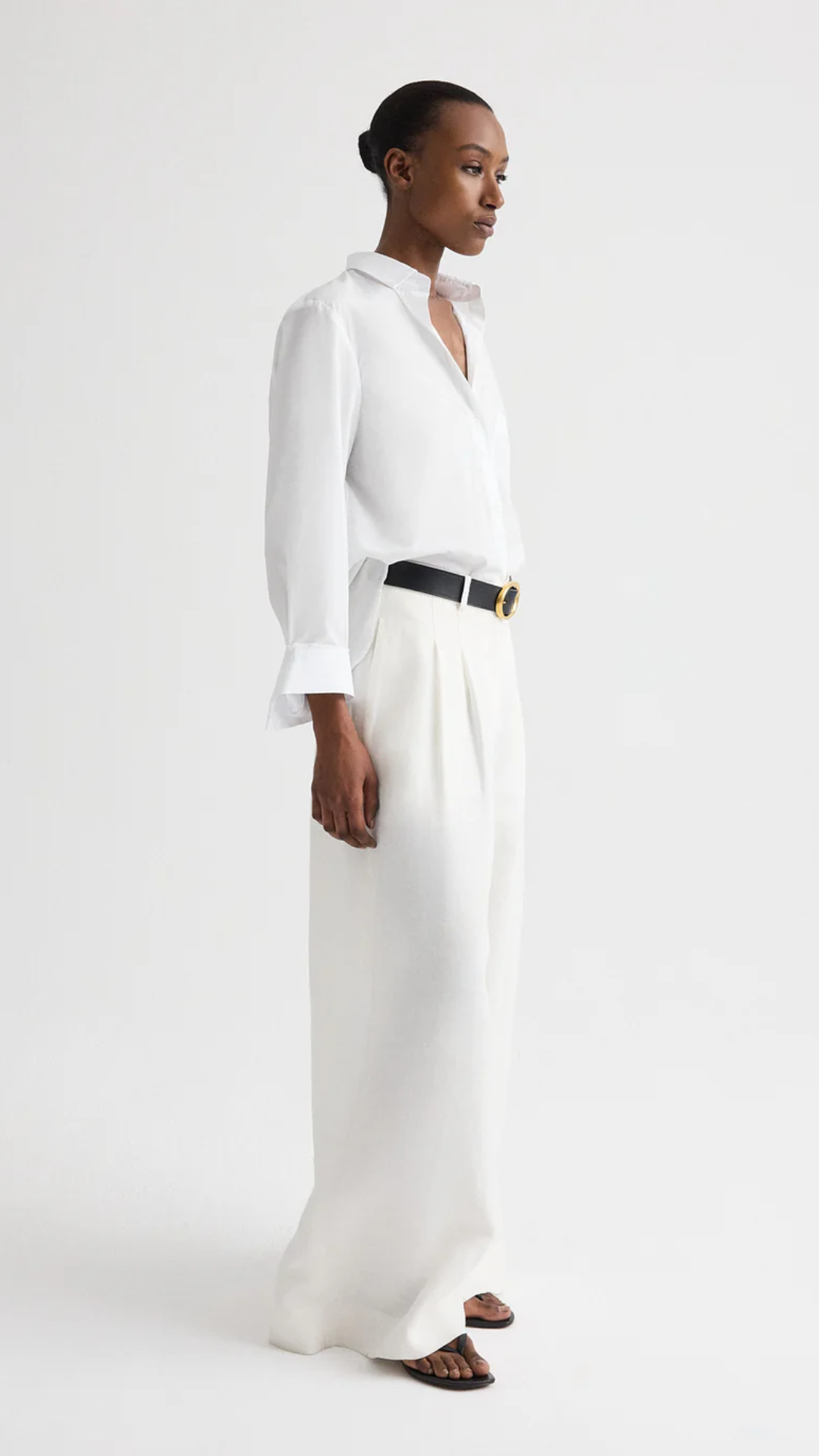 TWP Next Morning Top in White
