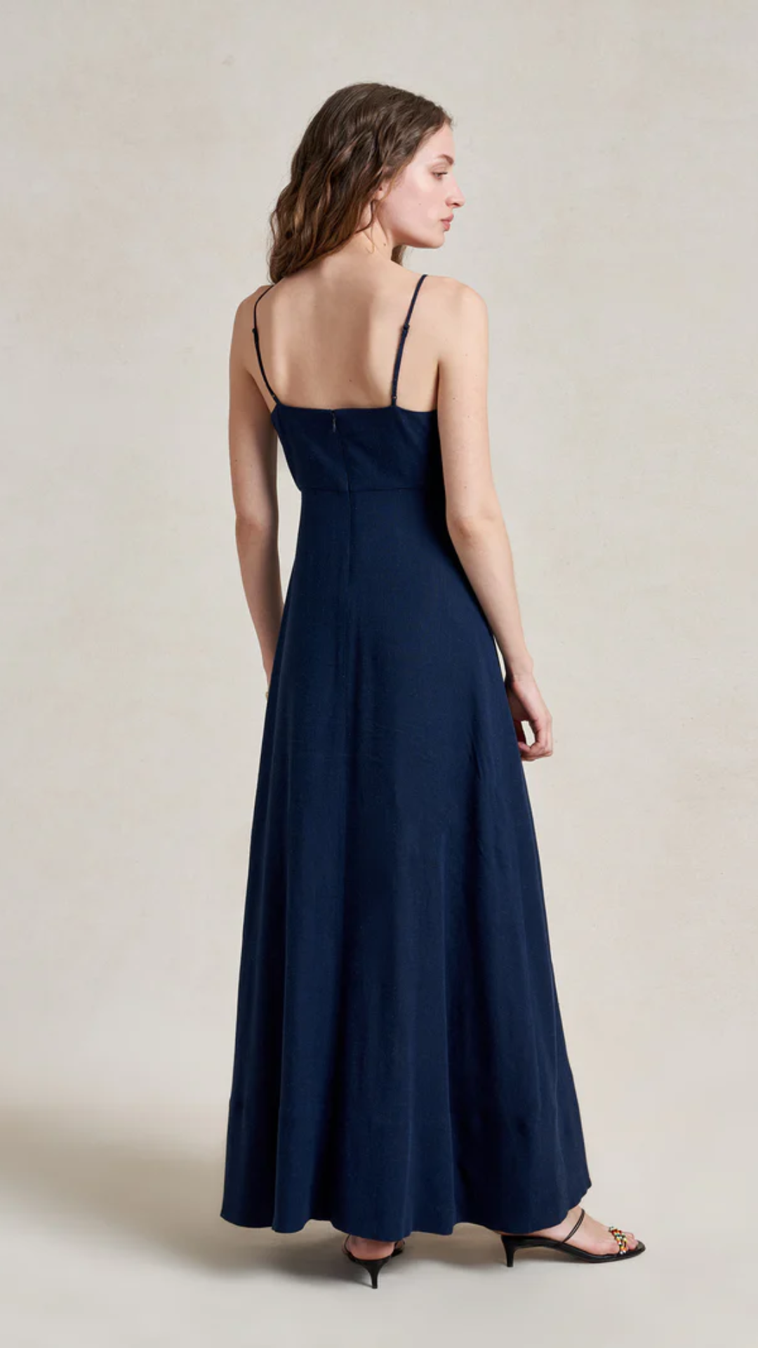 La Ligne Baldini Maxi Dress in Midnight