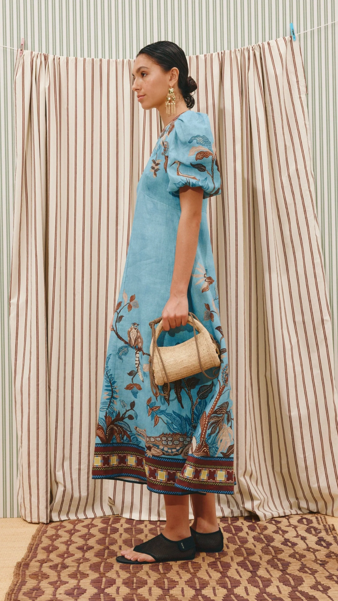 Alemais Georgie Midi Dress in Multi