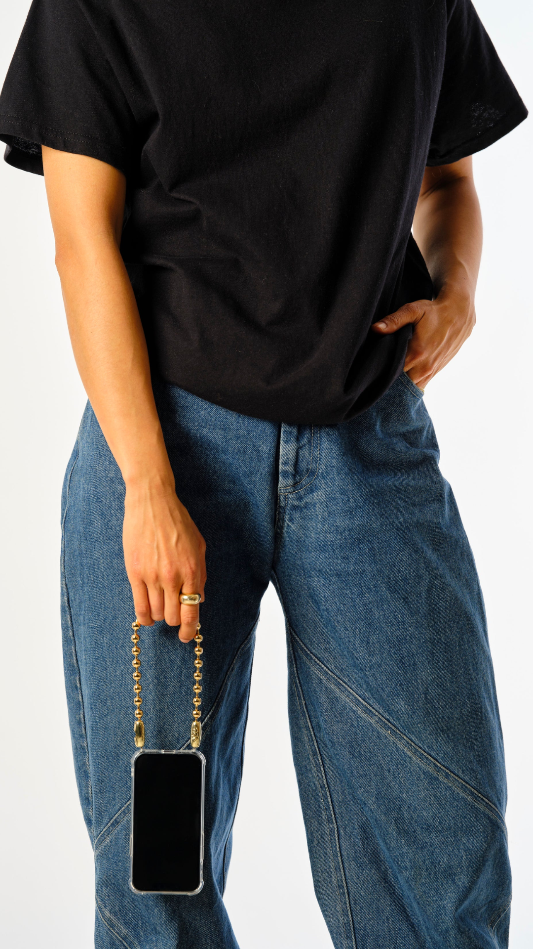 Ossa Ball Chain Wristlet