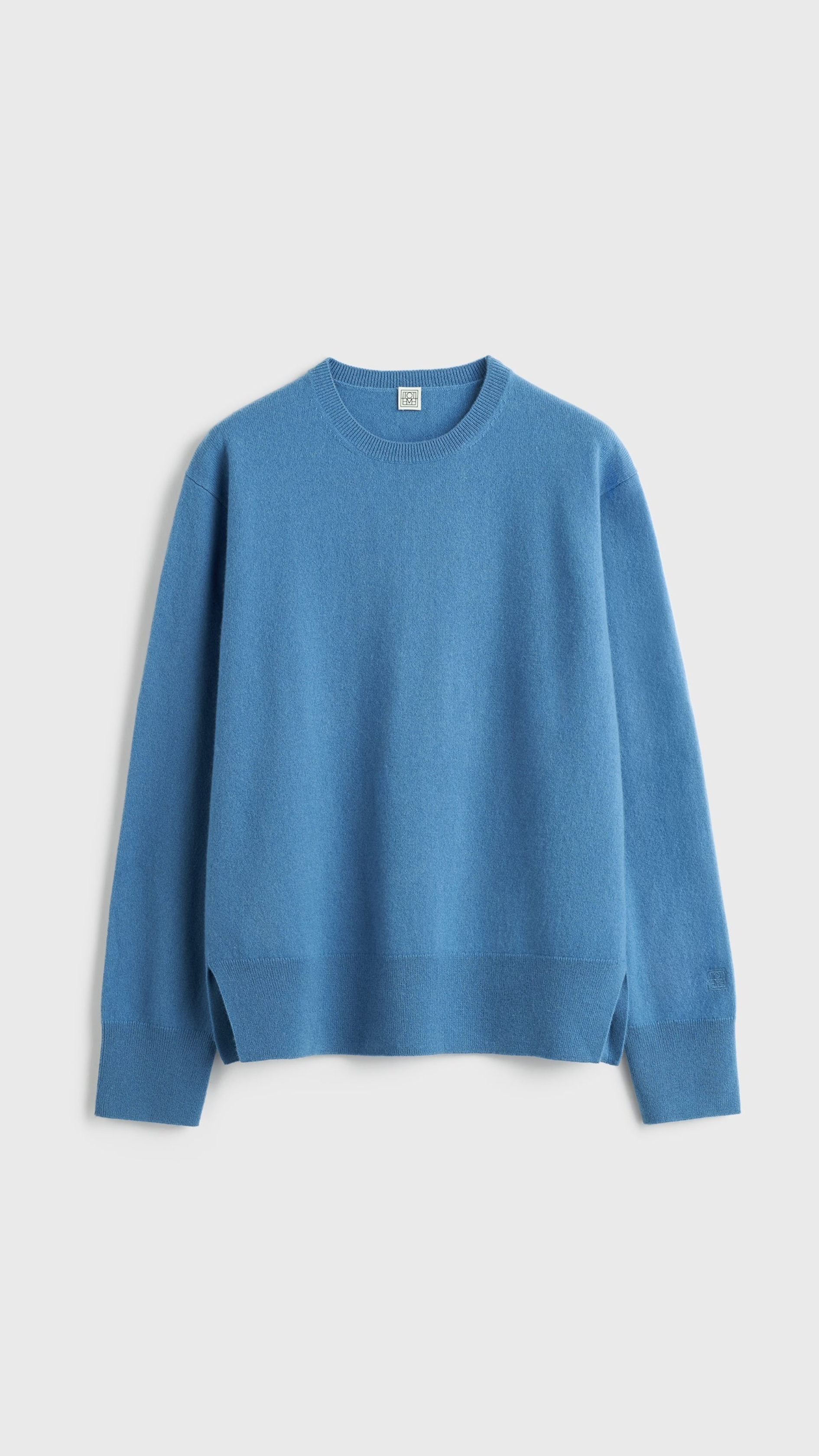 Toteme Crew Neck Sweater in Azure