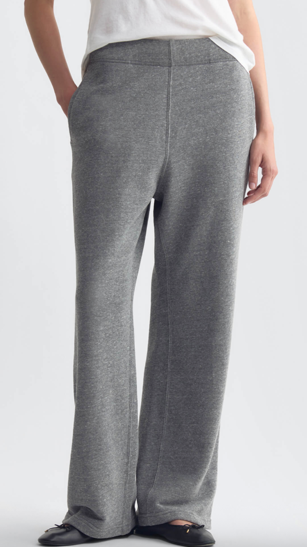 Nili Lotan Ben Sweatpant in Heather Grey