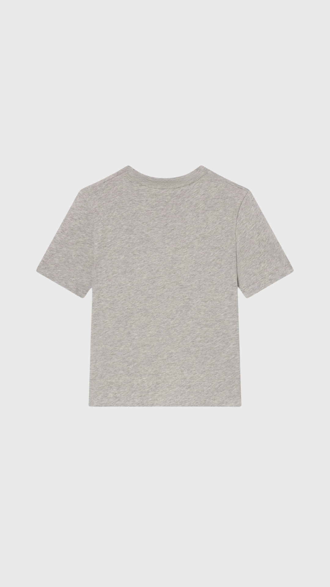 FRAME The Boxy Tee in Heather Grey