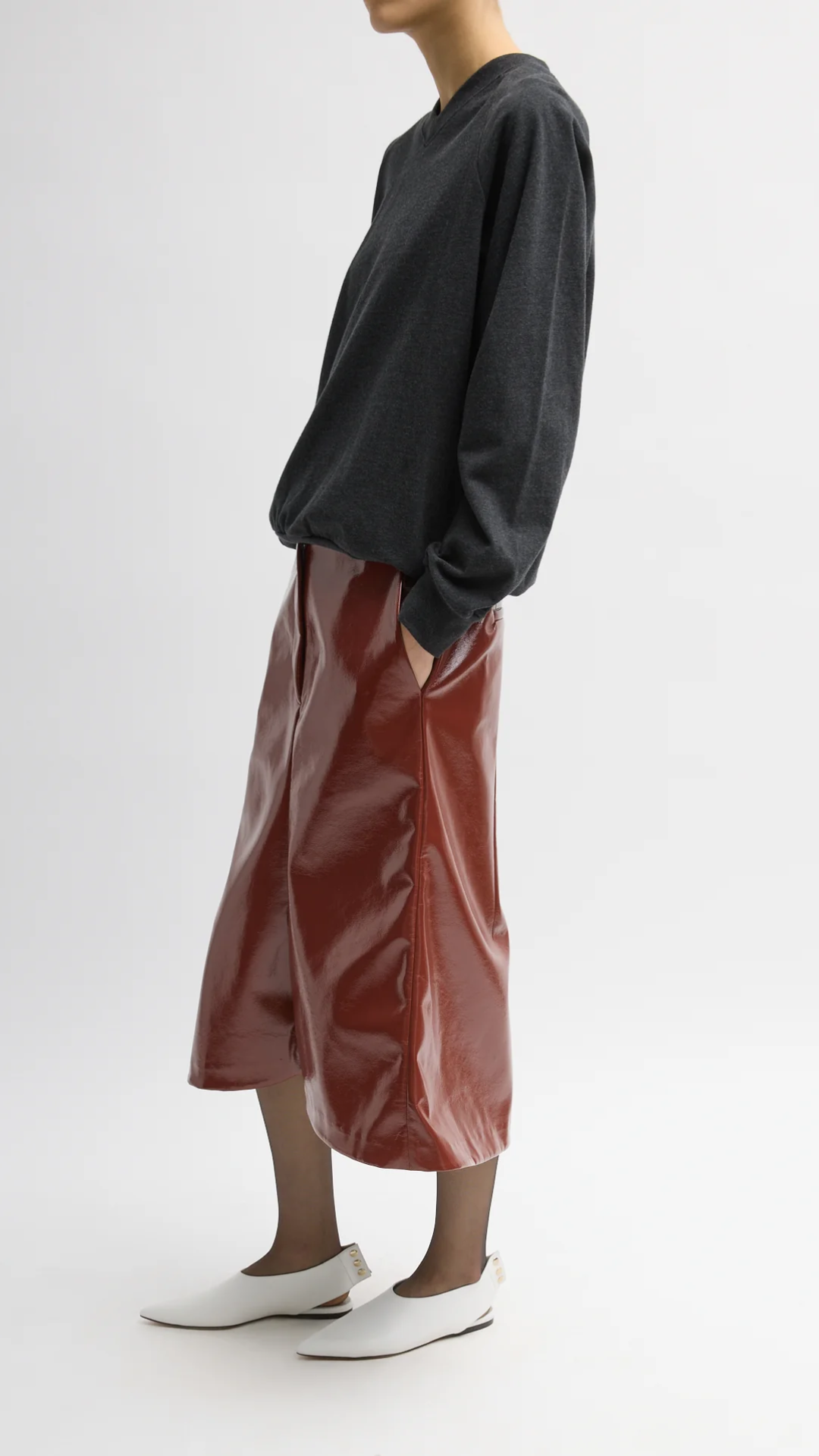 Tibi Perfect T-Shirt Vintage Sweatshirt