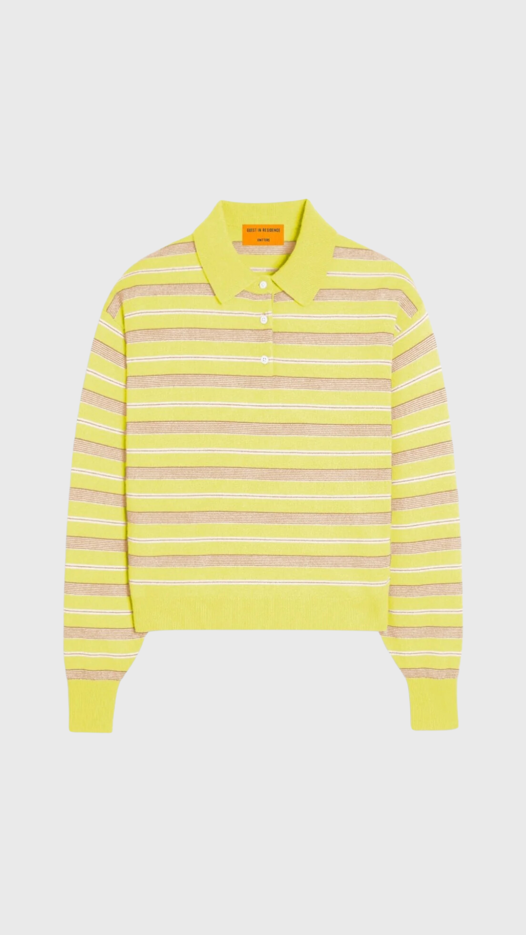 Guest in Residence Collegiate Stripe Polo