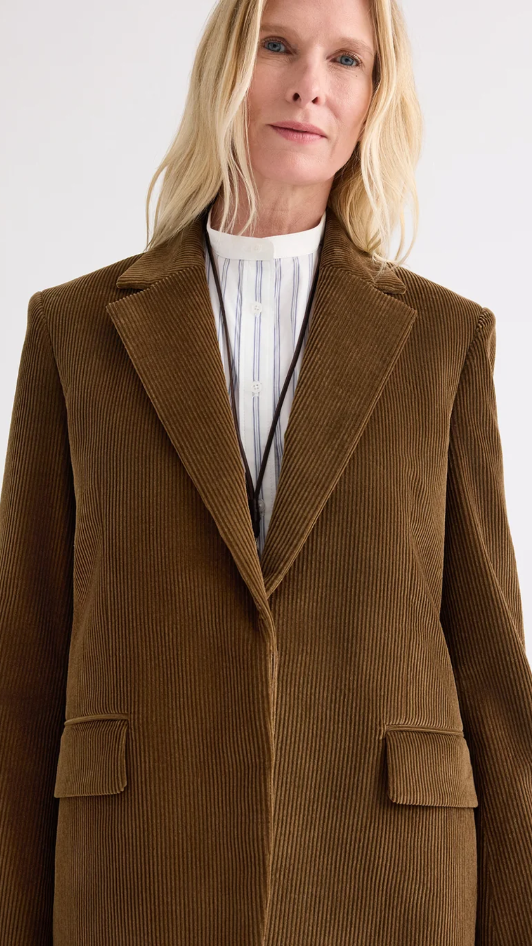 TWP Jillian Blazer in Pinecone