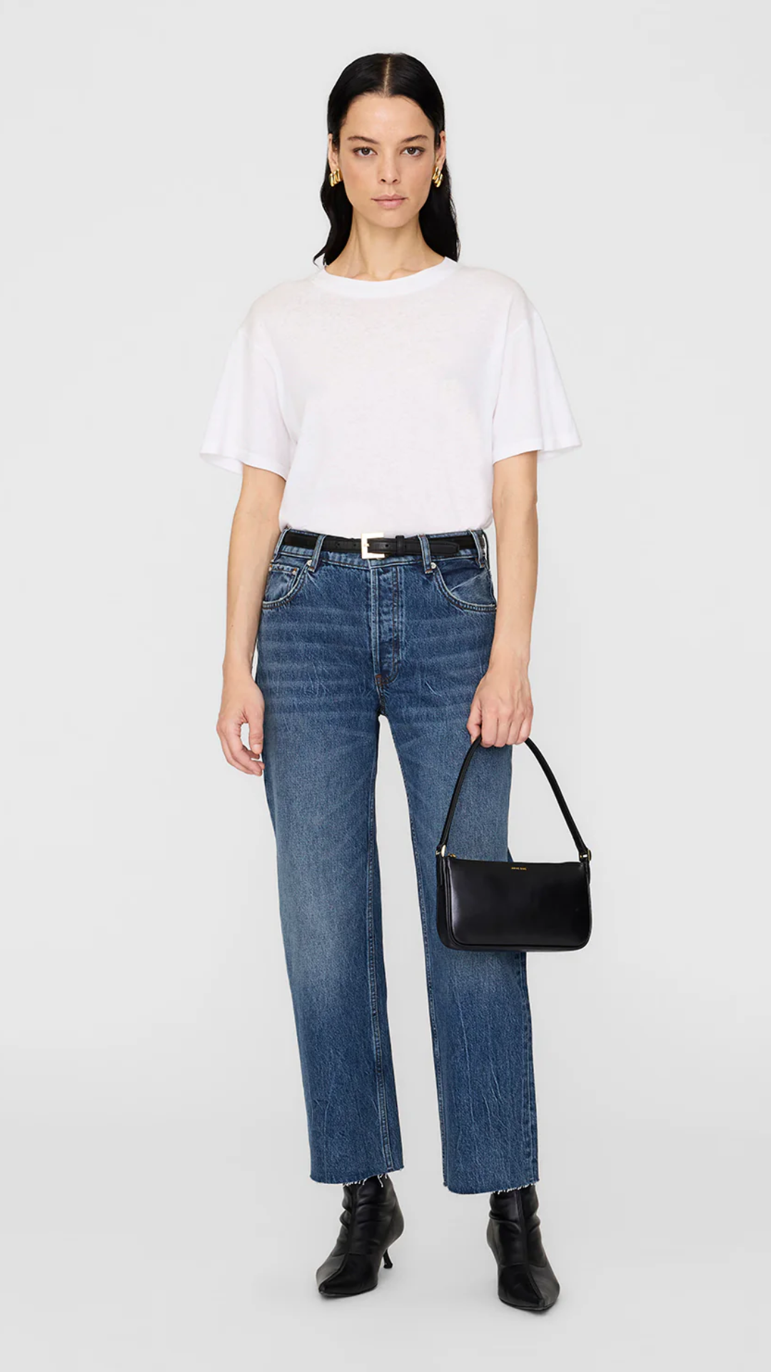 Anine Bing Mini Elly Bag in Black