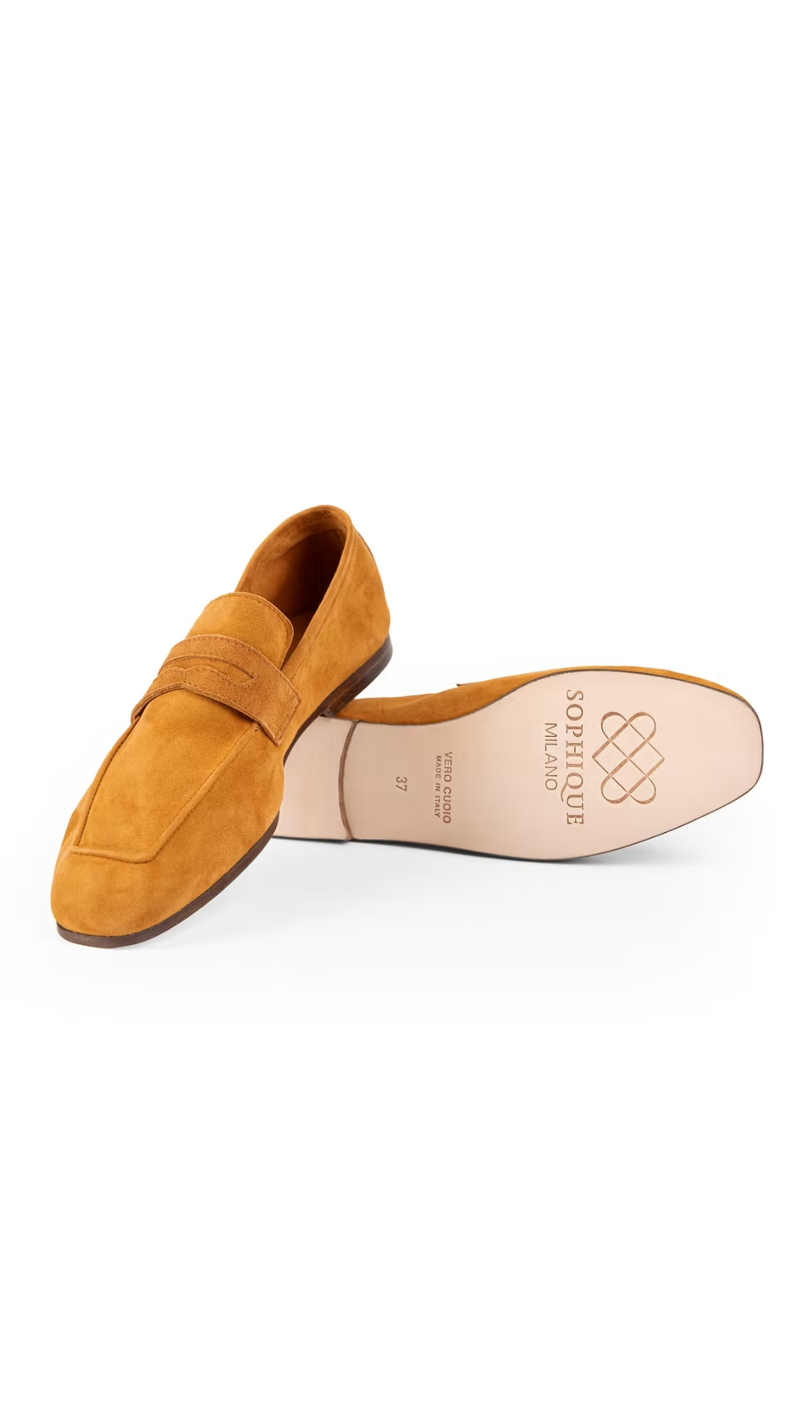 Sophique Essenziale Loafers in Cognac