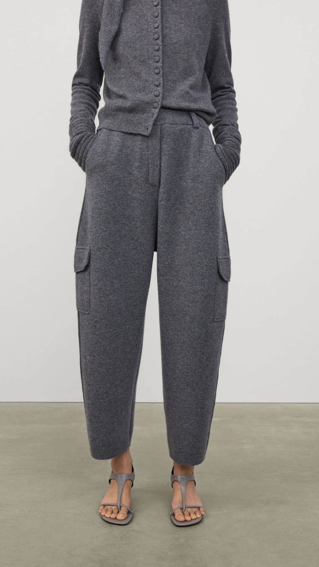Lisa Yang Azaria Trousers in Graphite