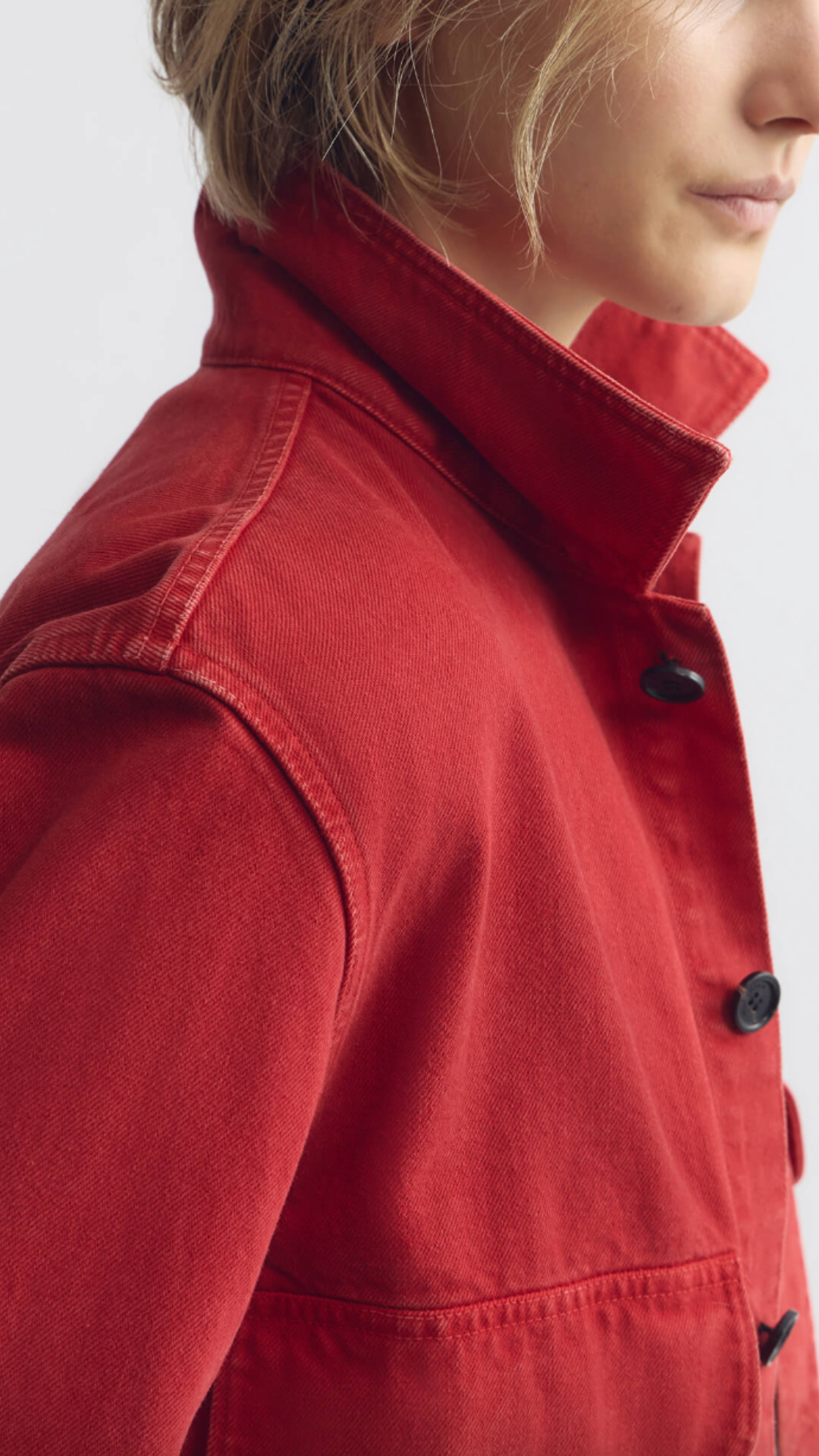 Nili Lotan Leroy Jacket In Scarlet