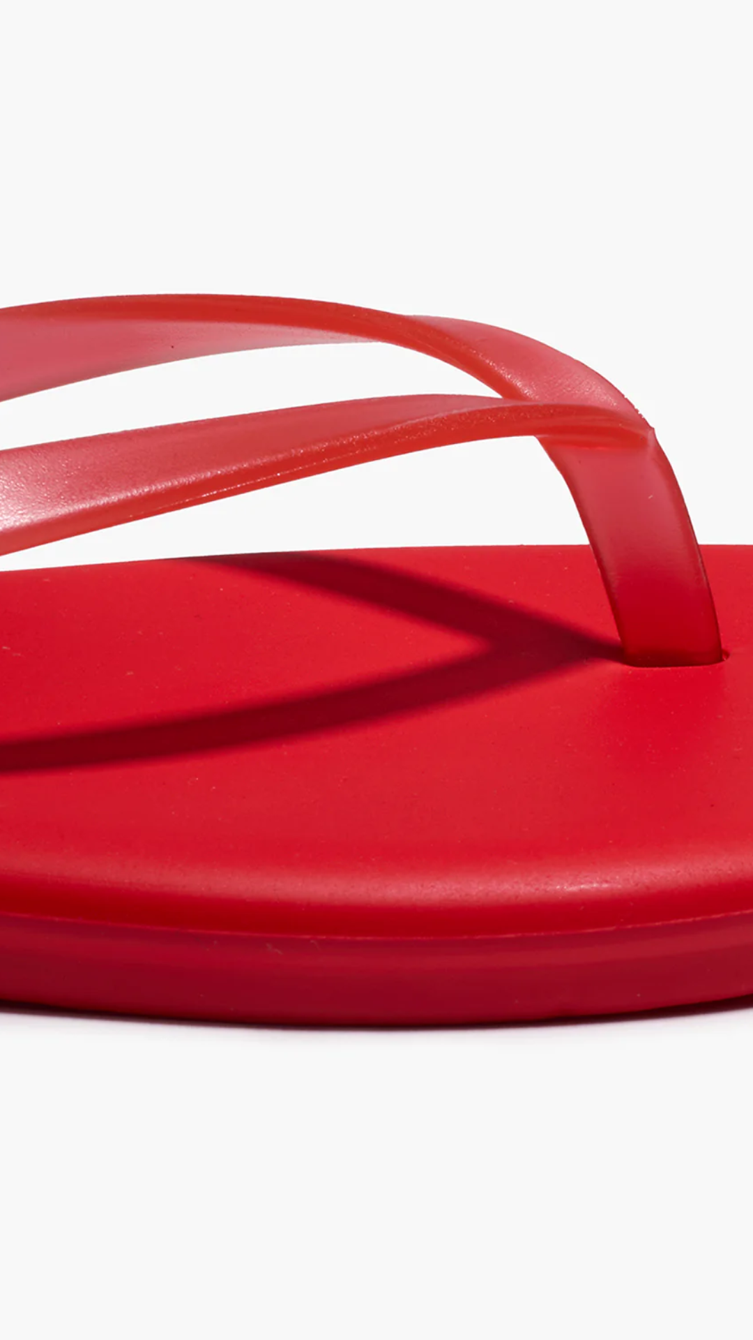 Tkees Aqua Lily Flip Flops in Sol Red