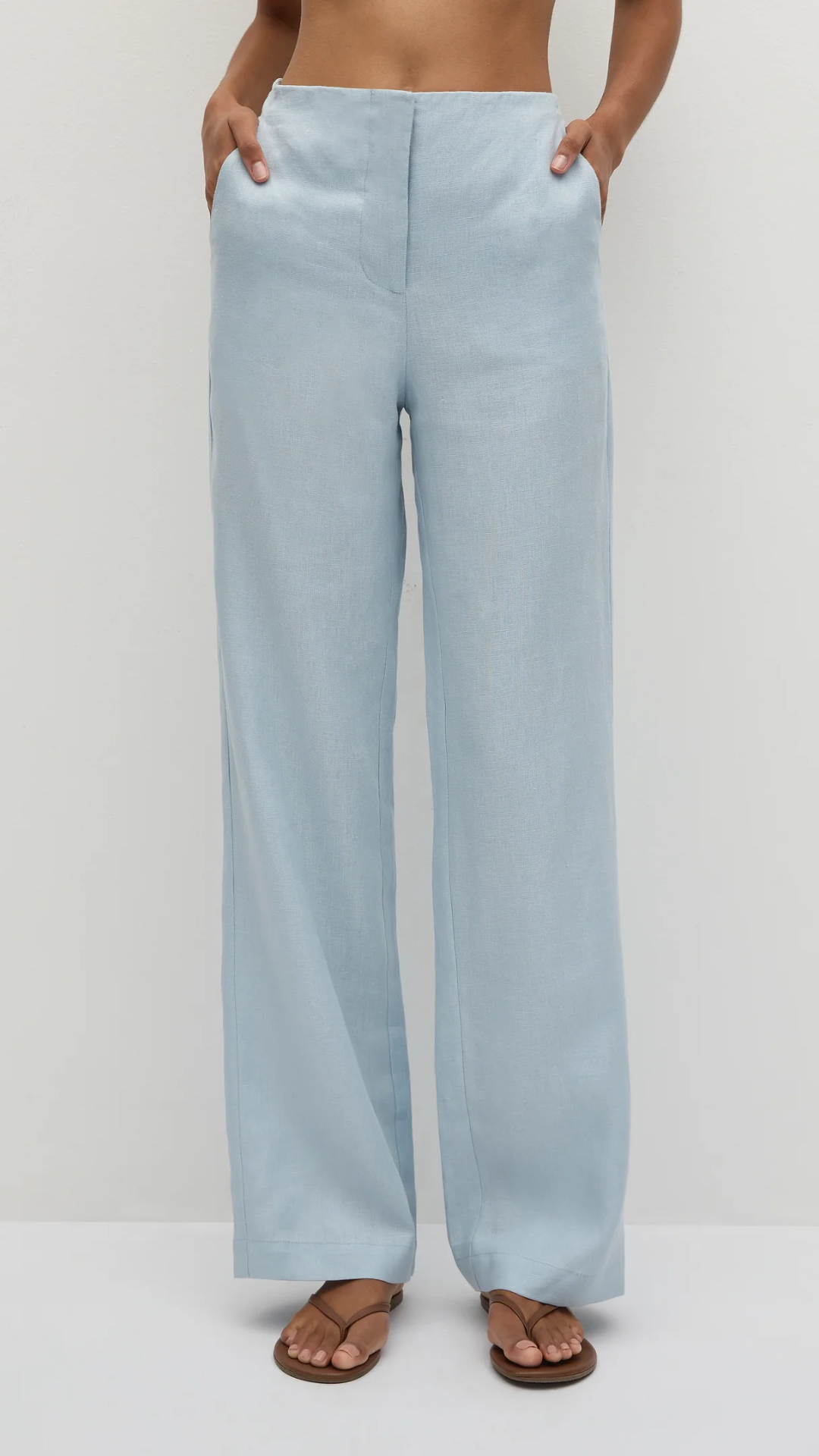 Faithfull Lulea Pant in Skyblue
