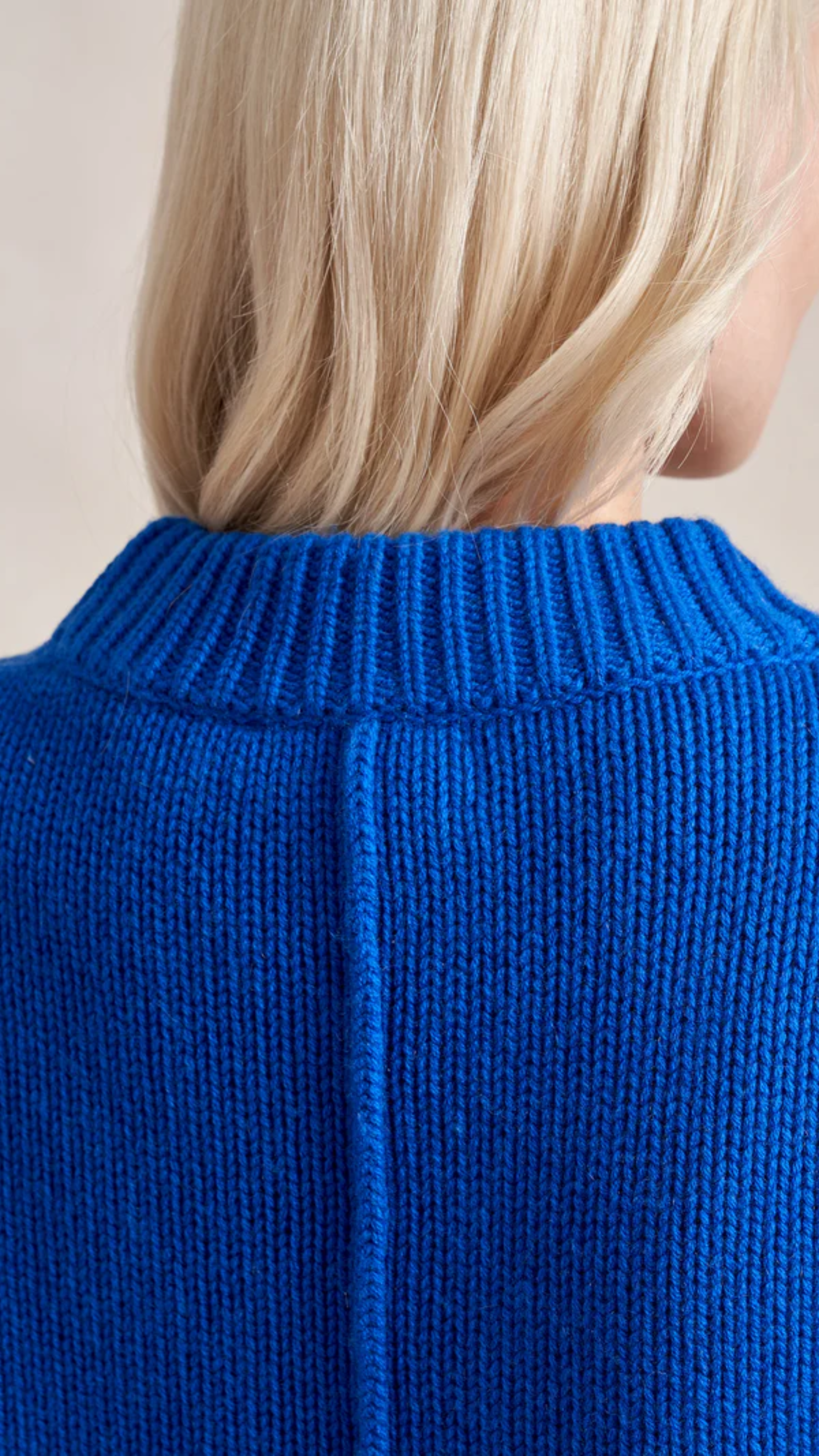 La Ligne Solid Mini Marin Sweater in Cobalt