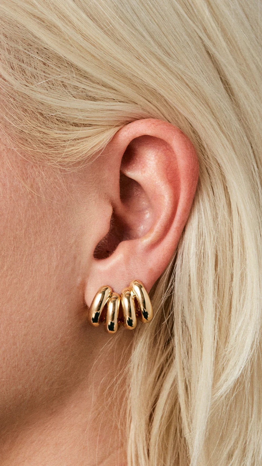 Jenny Bird Mini Florence Earrings in Gold