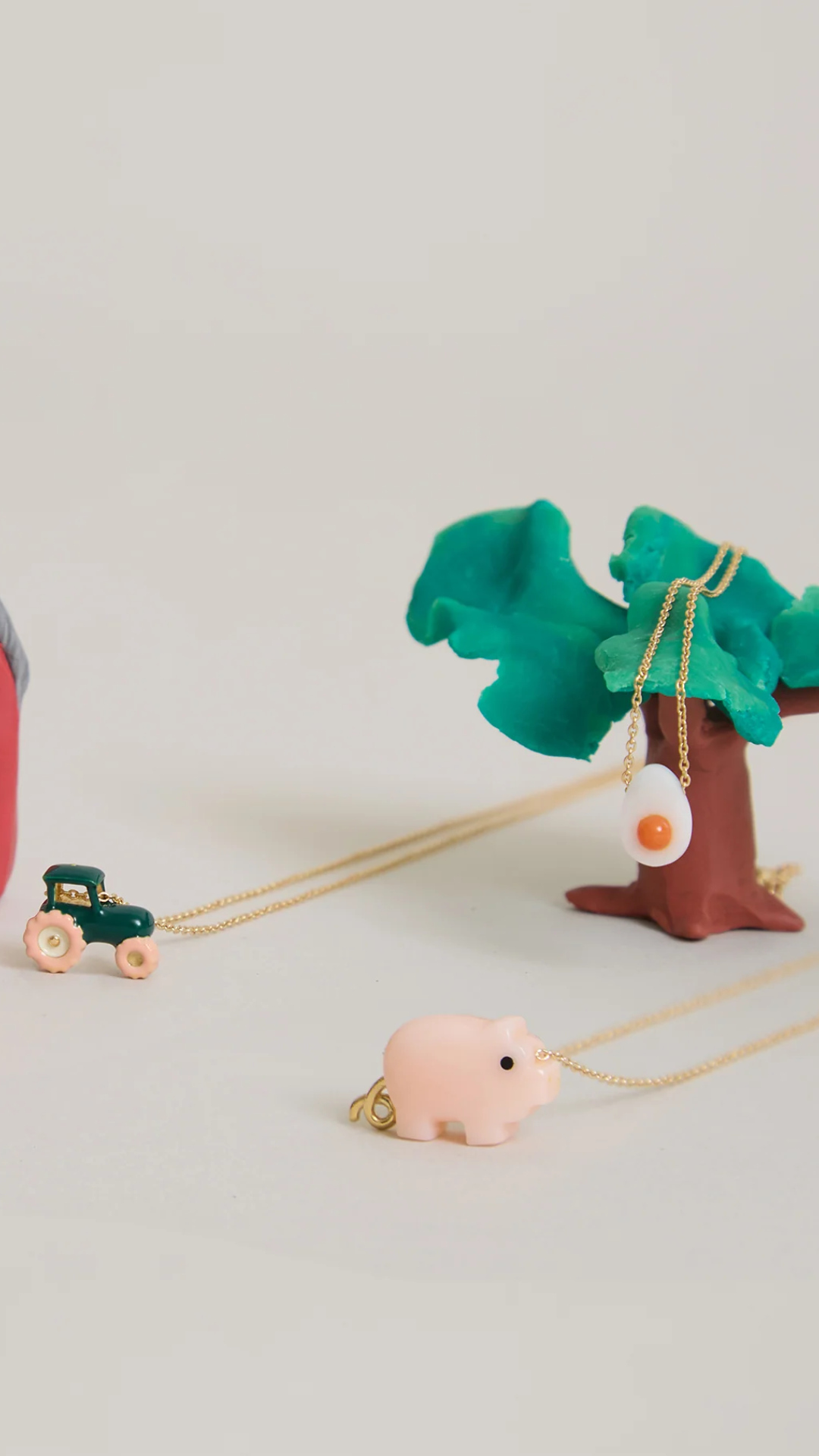 Aliita Piggy Opal Necklace