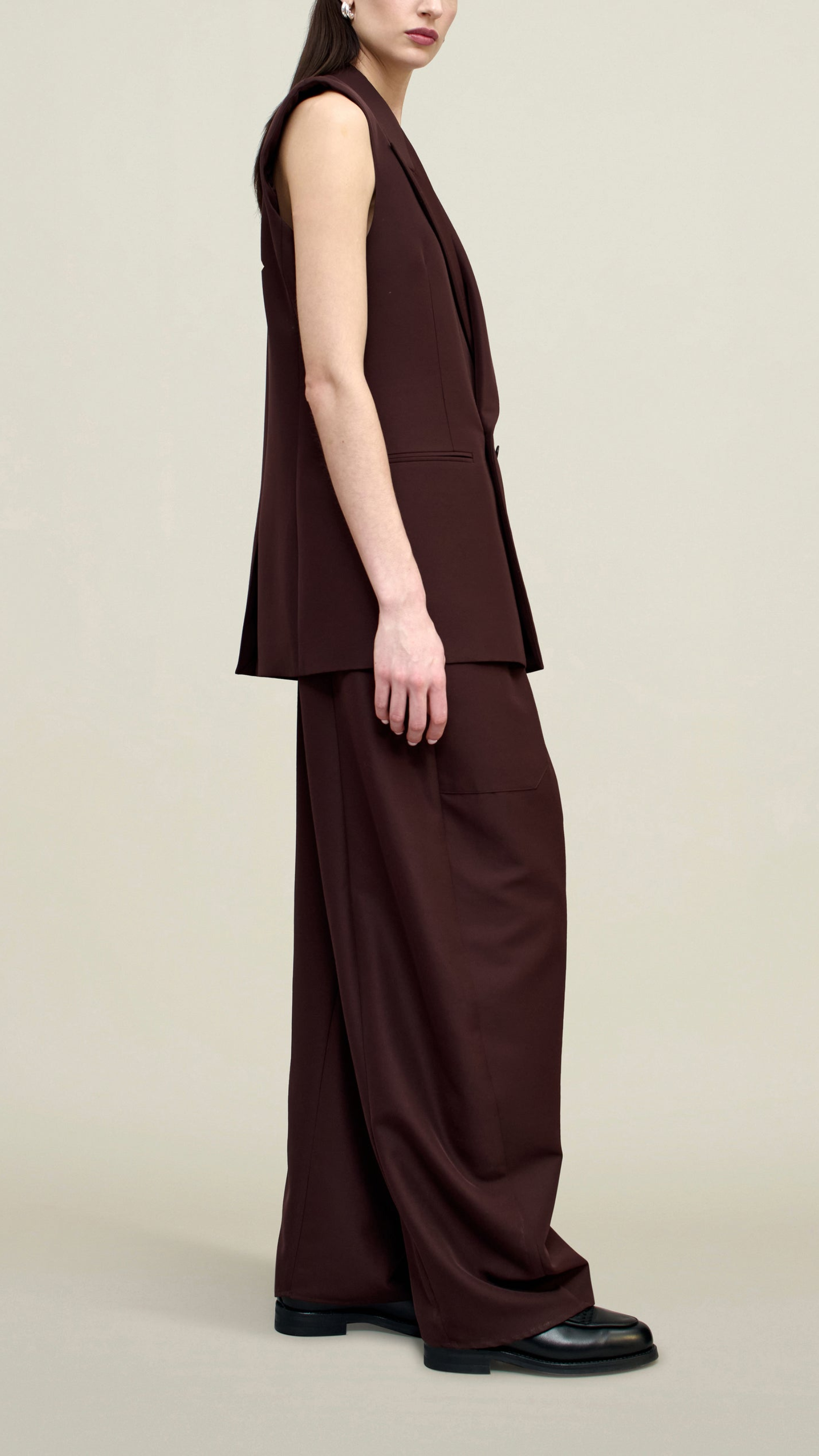 Kallmeyer Deon Sleeveless Blazer