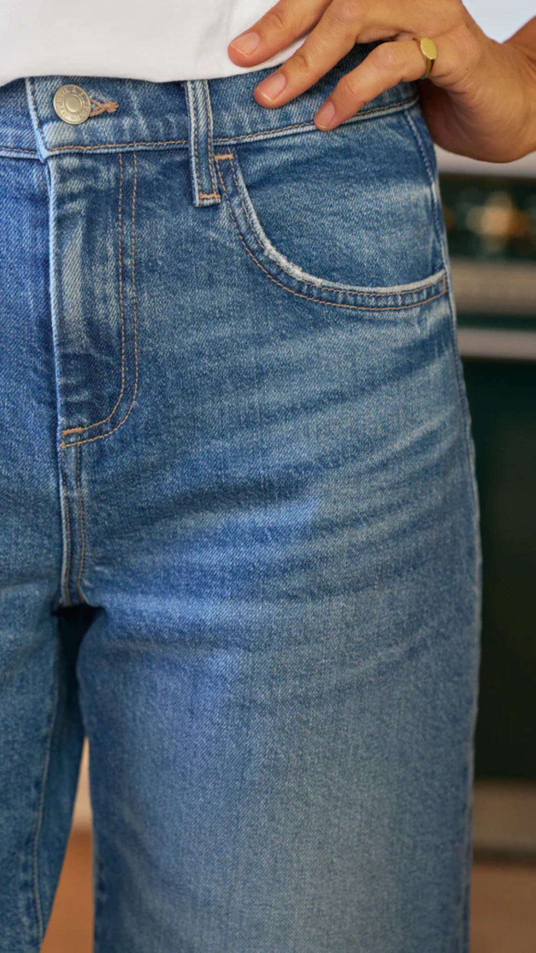 Frank & Eileen Brennan Barrel Jean in 1978