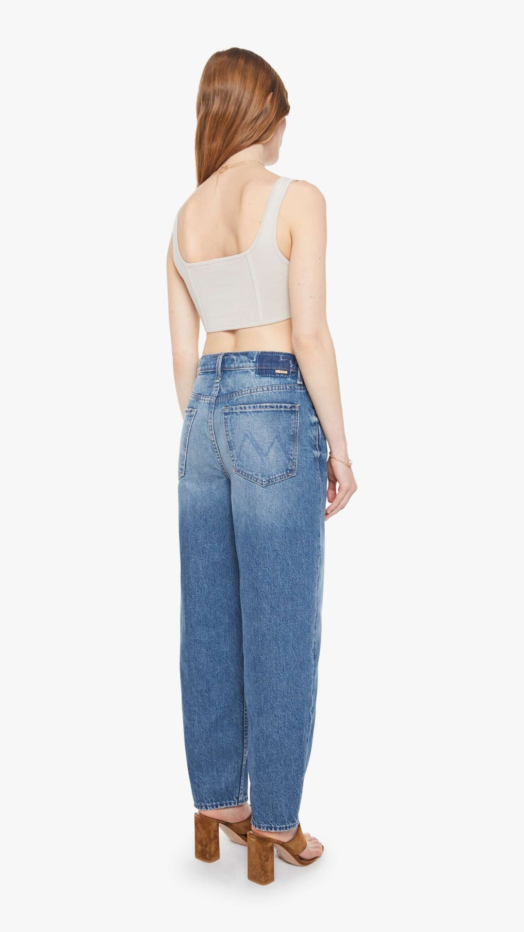 Mother The Rabbit Hole Ankle Jean in Remember When