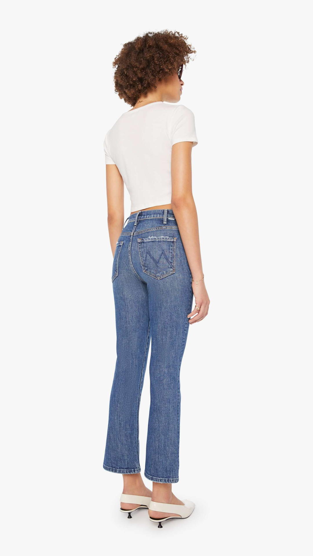 Mother The Hustler Ankle Jean in Bending The Rules