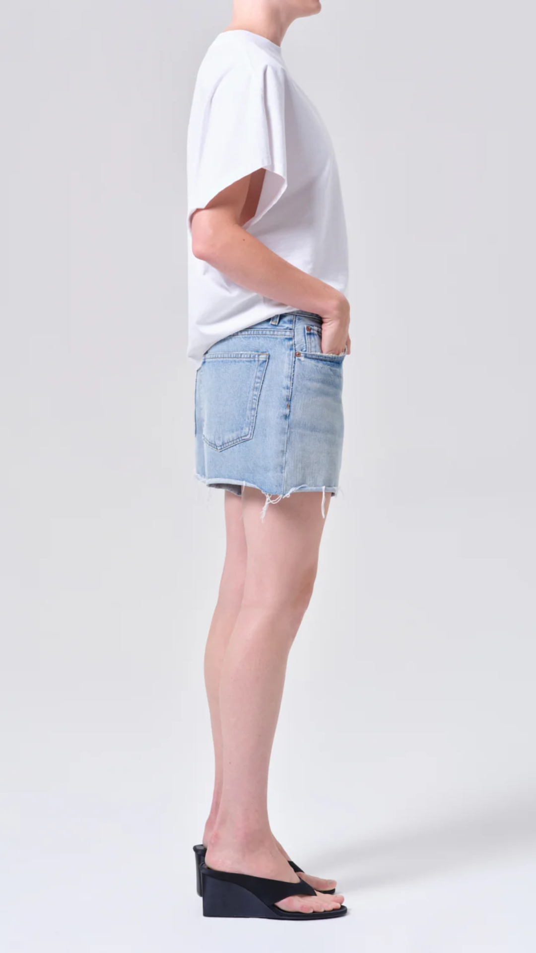 Agolde NYE Short in Post