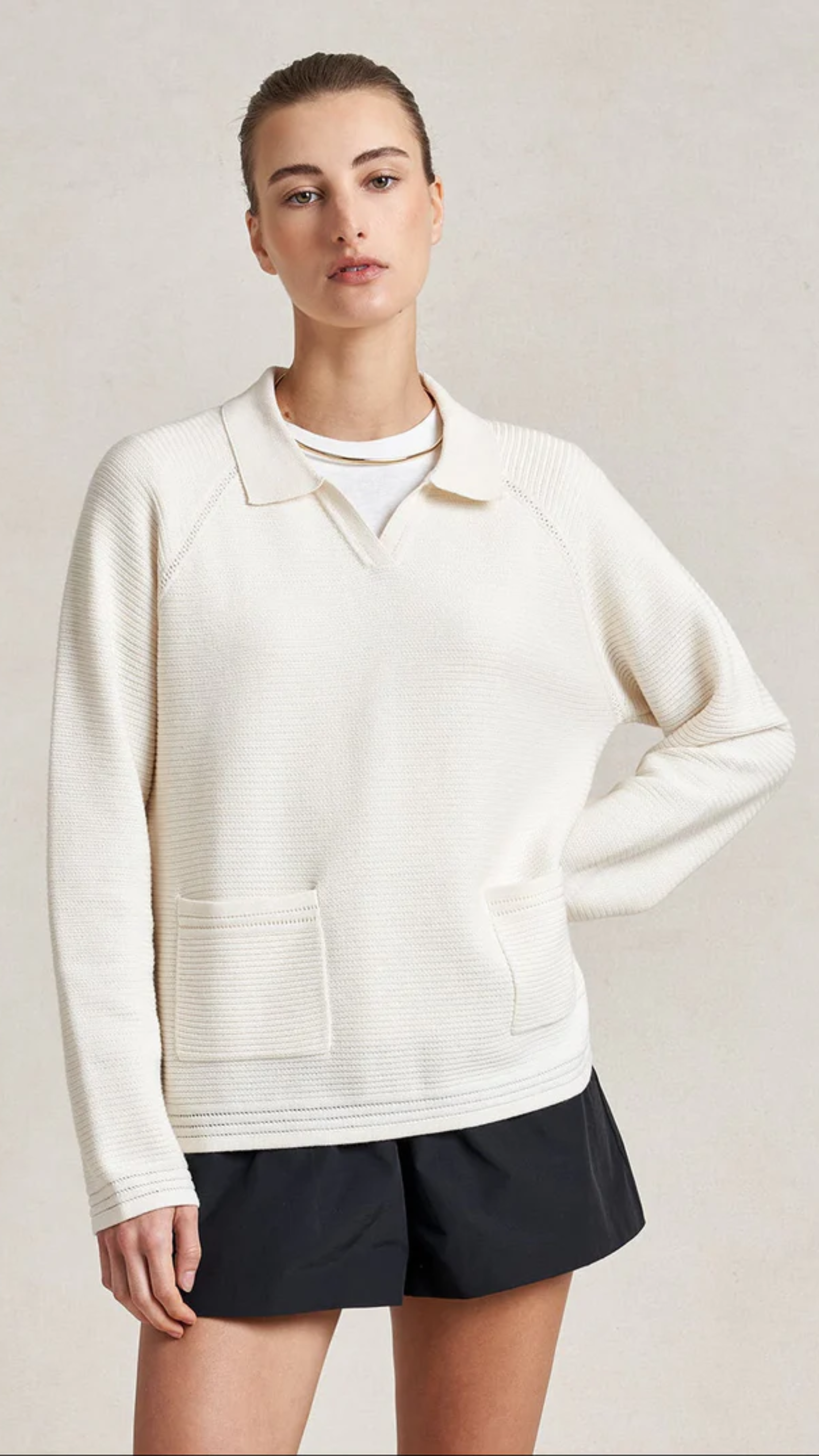 La Ligne Babs Sweater in Ivory