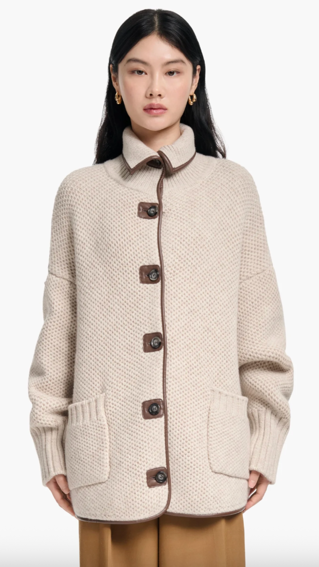 Altuzarra Llewellyn Jacket in Bone Melange