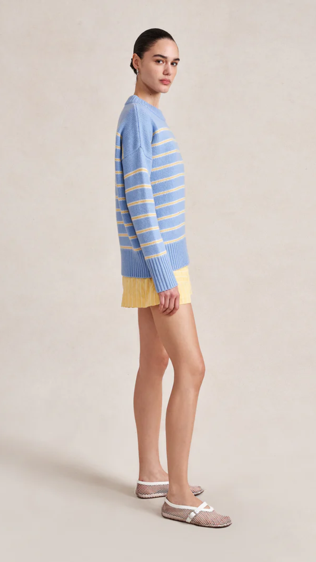 La Ligne Marin Sweater in Chambray