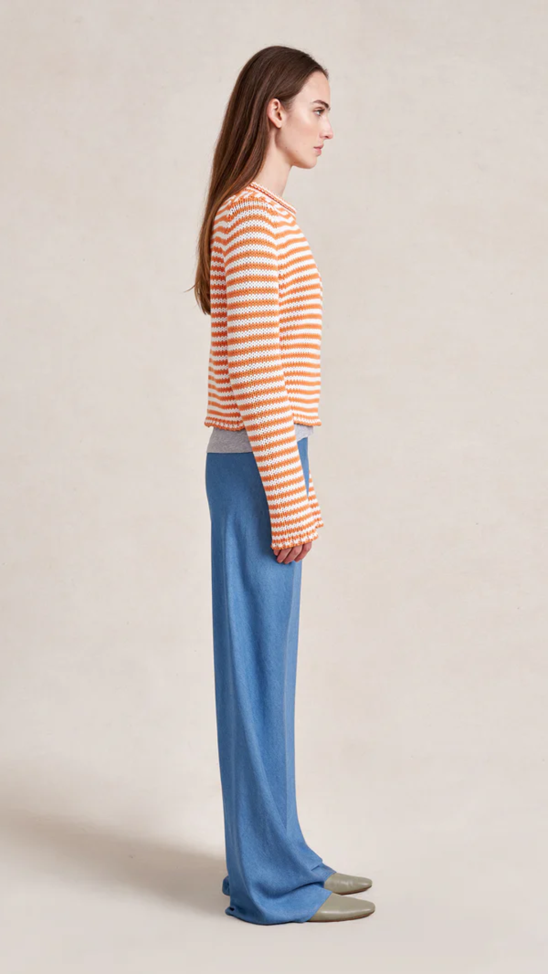 La Ligne Fine Stripe Mini Marina Sweater