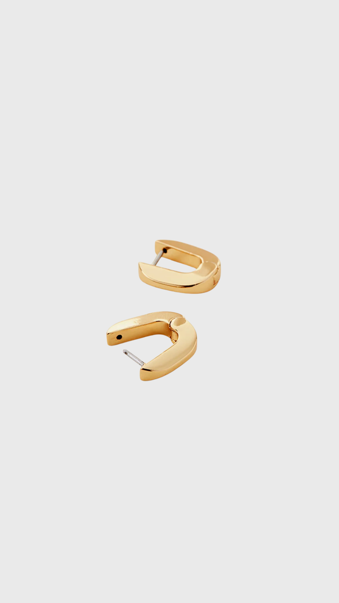 Jenny Bird Teeni Toni Huggie Earrings in Gold