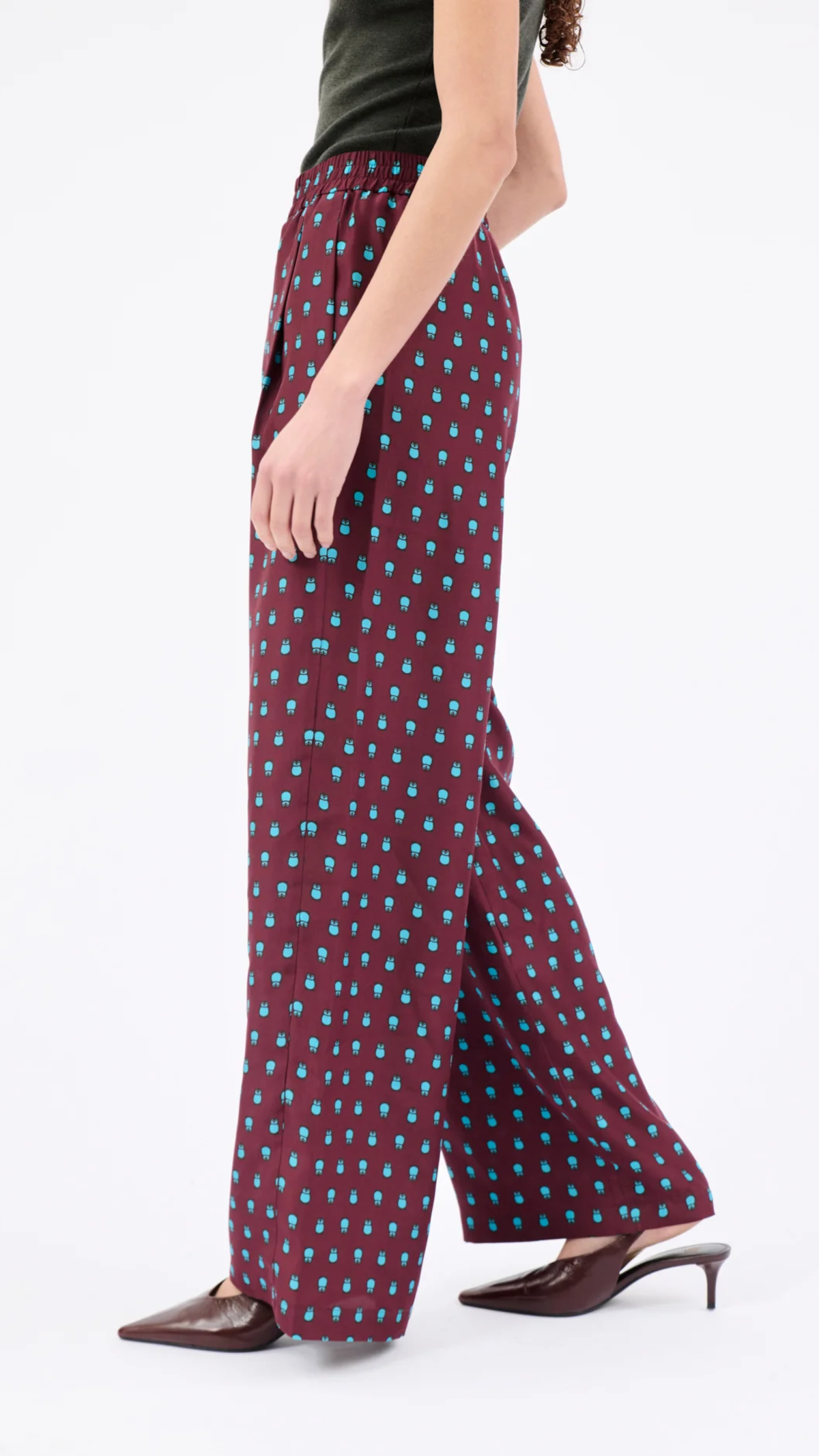 Odeeh Penguin Pants in Deep Purple